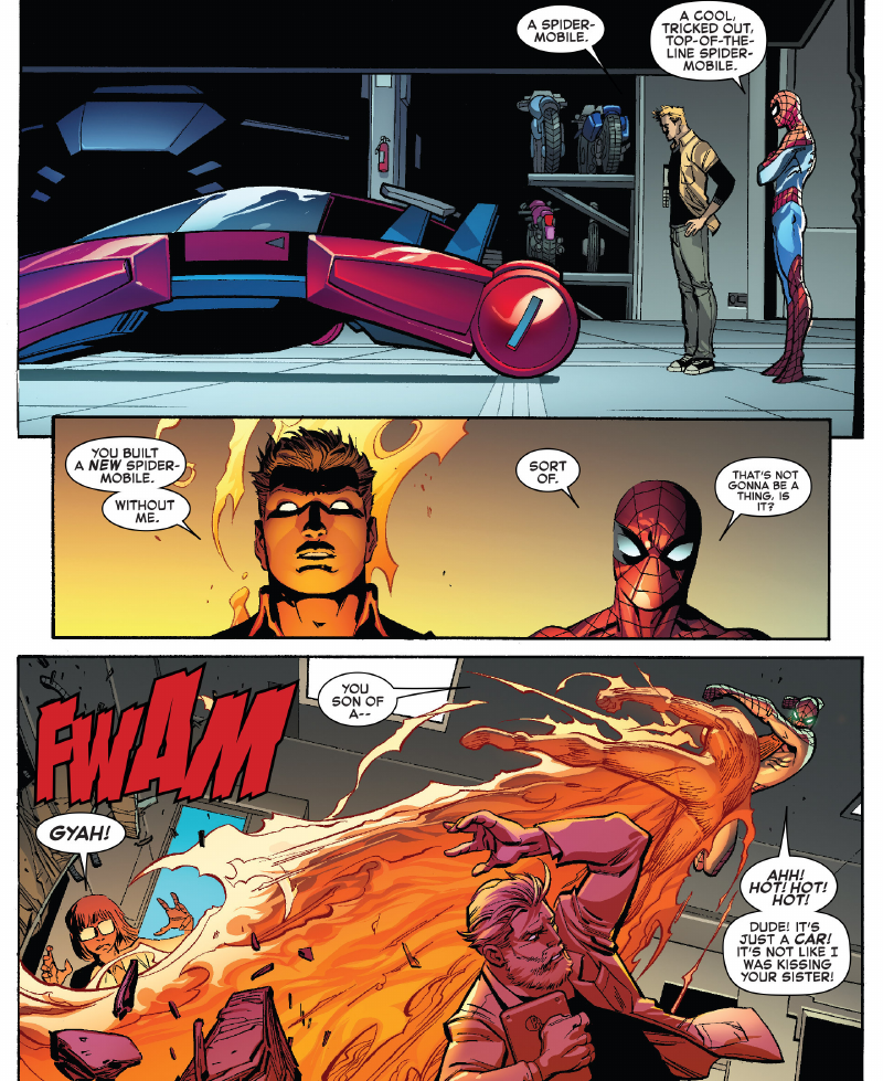 Illustration for article titled The Amazing Spider-Man Finally Reveals Why Peter Parker Bought The Fantastic Four's Old Home